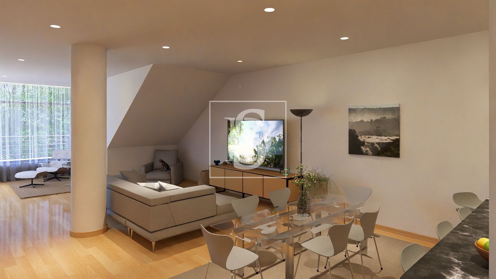 Apartamento T2+1
